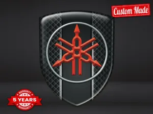Yamaha Emblemas Auto Resistentes Alta Calidad Profesional